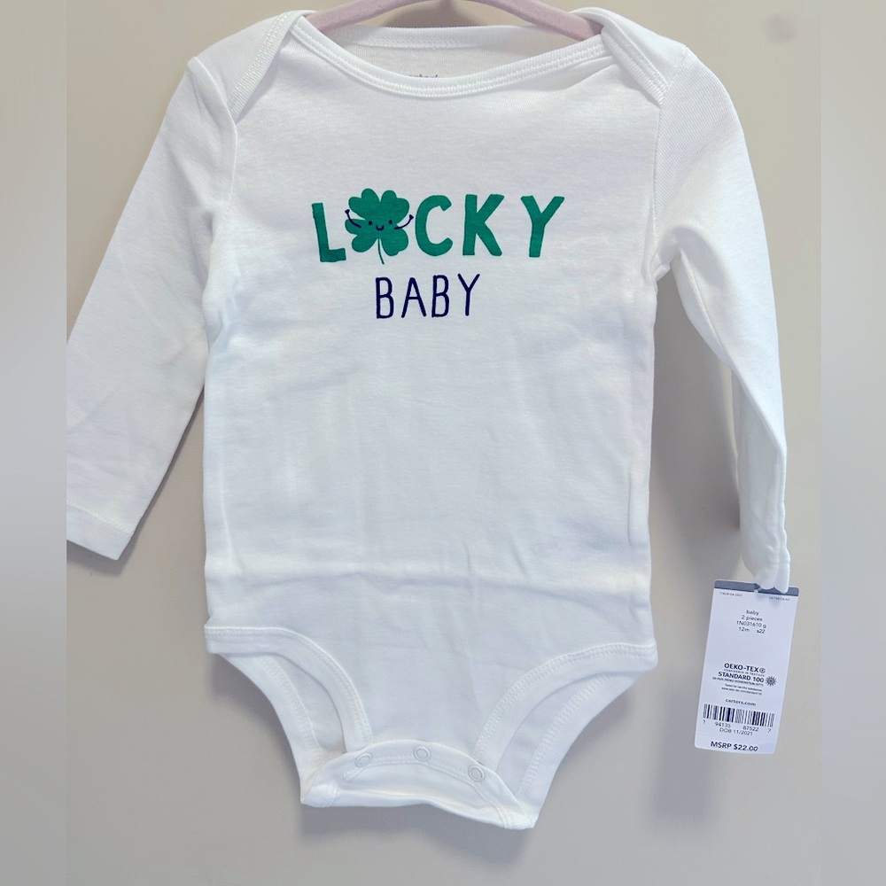 NWT Carter’s St. Patrick’s Day 2 piece Outfit